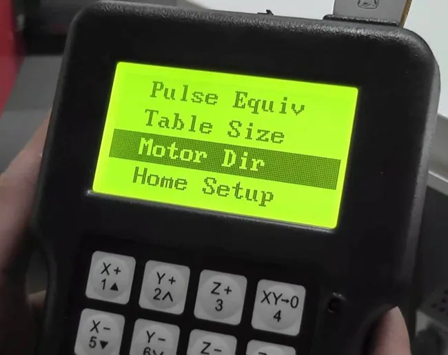 ATC CNC Router - DSP handheld controller