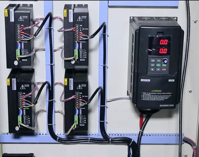 ATC CNC Router - Servo driver and frequency inverter