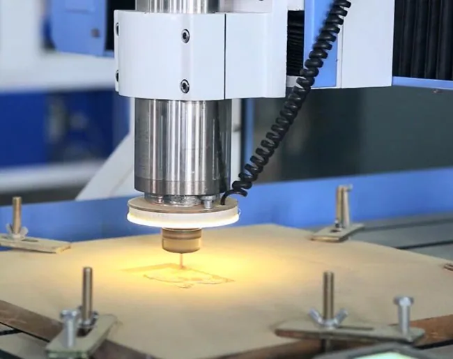 CNC Metal Engraving Machine - Spindle assembly