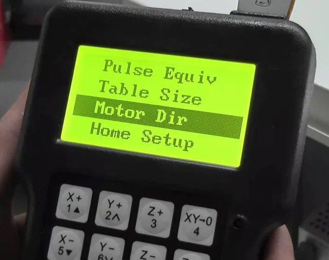 CNC Metal Engraving Machine - DSP handheld controller