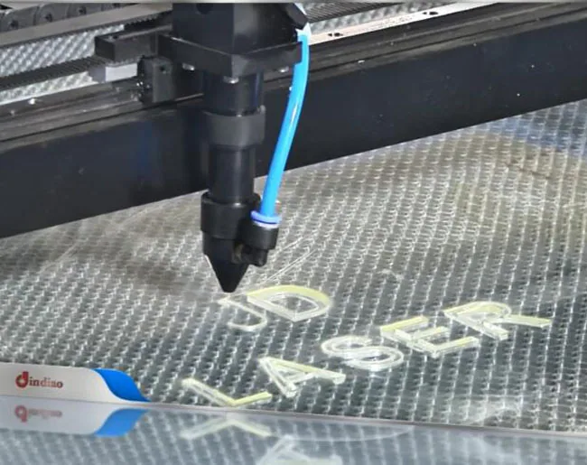 Mini Laser Machine - Laser cutting head